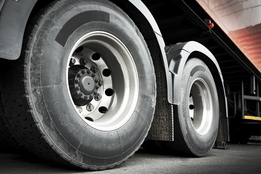 Truck wheels truck trailer
